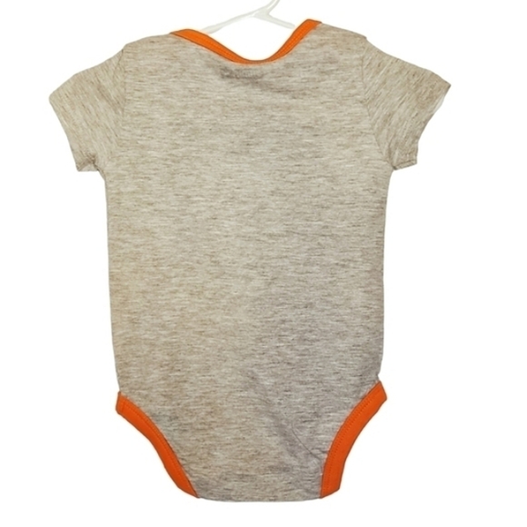 K1294 * Puma Boys Onesie Gray Blue Orange Size 3/6M - Picture 3 of 6